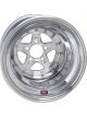 Weld Racing Wheel Drag 17x3.5 Polished Alumastar Strange Spindle 1.7