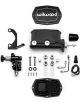 Wilwood M/C Tandem Compact Integral 7/8 Dia W/P-Valve/Pushrod Black (26114961BK)