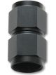 Vibrant Performance Female Straight Union Adapter; Size: -8AN x -10AN Black