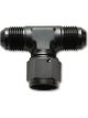 Vibrant Performance Adapter AN Tee w/ Female Swivel on Side -4 AN Black