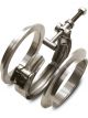 Vibrant Performance V-Band Titanium Flange Assembly, for 2.00