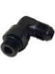 Vibrant Performance 90 Swivel Adapter, Size: -6 AN to -6 ORB Black Anodized