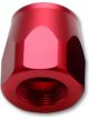 Vibrant Performance Hose End Socket; Size: -12AN; Color: Red