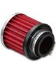 Vibrant Performance Crankcase Breather Filter w/ Chrome Cap, 1.5