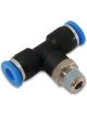 Vibrant Performance Male Tee Fitting, Tube OD Size: 1/4
