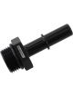 Aeroflow 3/8 Inch Push On EFI to -10 ORB Male Fitting - Black