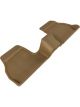 3D MAXpider 2012-2018 For Ford Focus Kagu 2nd Row Floormats Tan