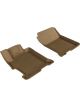 3D MAXpider 2013-2017 For Honda Accord Kagu 1st Row Floormat Tan