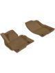 3D MAXpider 2013-2016 For Mazda CX-5 Kagu 1st Row Floormat Tan
