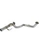AFE Power Twisted Steel Y-Pipe 2-1/4in 409 SS Exhaust System 2018 For