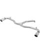 AFE Takeda 3in-2.5in SS Axle-Back Exhaust w/Polished Tips 2018 For
