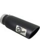 AFE Diesel Exhaust Tip Bolt On Black 4in Inlex x 5in Outlet x 15in