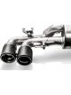 Akrapovic 18+ For BMW M5 F90 Evolution Tail Pipe Set Carbon w/ Red