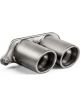 Akrapovic 2018 For Porsche 911 GT3 RS 991.2 Tail Pipe Set Titanium