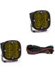 Baja Designs Squadron Wide Cornering LED Fog Lights Pair -Amber