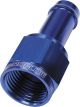 Aeroflow Straight Hose Barb Female -20AN to 1-1/2 Inch Female Blue