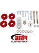 BMR 15-17 S550 Mustang Differential Lockout Bushing Kit Polyurethane Red