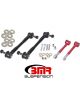 BMR 16-17 6th Gen Camaro Front and Rear Sway Bar End Link Kit Red