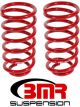 BMR 79-04 Fox Mustang Rear Lowering Springs Red