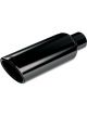 Borla 12-14 For Jeep Wrangler Tip Kit V6 4WD Black Chrome Tip Rear 4inx1
