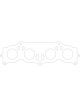 Cometic For Scion 2AZFE 2.4L 01-UP Exhaust .030