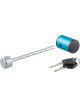 Curt Coupler Lock 1/4in Pin 1in to 3in Latch Span Right-Angle Chrome