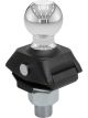 Curt 2.5in Cushion Hitch Trailer Ball w/ 1in Diameter Hole Rated for 750