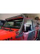 DV8 Offroad 2018+ For Jeep Wrangler JL Over Windshield Light Bar Brack