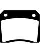 EBC 67-74 Ac 428 7.0 Greenstuff Rear Brake Pads