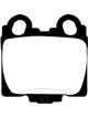EBC 98-05 For Lexus GS300 3.0 Greenstuff Rear Brake Pads