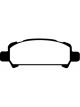 EBC 02-06 For Subaru Baja 2.5 Greenstuff Rear Brake Pads