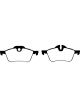 EBC 02-03 For Mini Hardtop 1.6 Greenstuff Front Brake Pads
