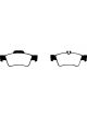 EBC 04-06 For Mercedes-Benz CL500 5.0 Greenstuff Rear Brake Pads