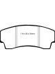 EBC 99-02 Noble M12 2.6 Twin Turbo Redstuff Rear Brake Pads