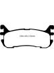 EBC 97-02 For Ford Escort 2.0 Redstuff Rear Brake Pads