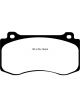 EBC 05-10 For Chrysler 300C 6.1 SRT8 Redstuff Front Brake Pads