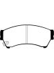 EBC 06-09 For Ford Fusion 2.3 Redstuff Front Brake Pads