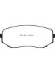 EBC 11-14 For Ford Edge 2.0 Turbo Redstuff Front Brake Pads