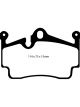EBC 04-08 For Porsche Boxster Cast Iron Rotors only 2.7 Redstuff Rear