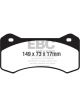 EBC Brakes Yellowstuff Performance Brake Pads