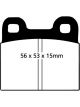 EBC 71-79 For Volkswagen Beetle 1.3 1300 Yellowstuff Front Brake Pads