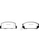 EBC 99-02 For Toyota MR2 1.8 Yellowstuff Rear Brake Pads