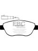 EBC 12+ Fiat 500 1.4 Turbo Abarth Yellowstuff Front Brake Pads