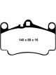 EBC 03-05 For Porsche 911 996 Cast Iron Rotor only 3.6 Carrera 4S Yel…