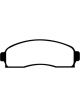 EBC 03-06 For Chevrolet Equinox 3.4 Yellowstuff Front Brake Pads