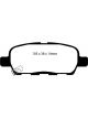 EBC 03-05 For Infiniti FX35 3.5 Yellowstuff Rear Brake Pads