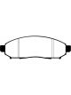 EBC 05+ For Nissan Frontier 2.5 2WD Yellowstuff Front Brake Pads