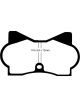 EBC 70-74 De Tomaso Pantera 5.7 Yellowstuff Front Brake Pads