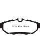 EBC 10-14 For Ford Mustang 3.7 Yellowstuff Rear Brake Pads