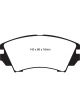 EBC 10+ For Buick Allure Canada 3.0 Yellowstuff Front Brake Pads